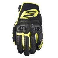 Gants FIVES SF3 NOIR ET JAUNE FLUO