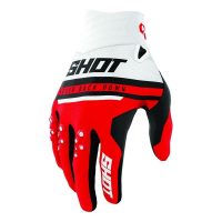 Gants Cross SHOT Contact Shinning rouge