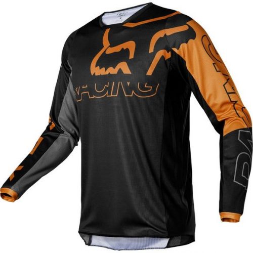 MAILLOT CROSS FOX SKEW BRONZE/NOIR