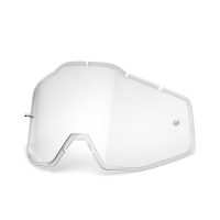 100% Cylindrical Shield Lens transparent