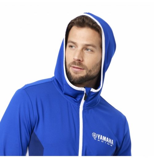 Sweat Yamaha Paddock Bleu 2022 Homme Stabia – Collection Officielle – Image 2