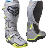 BOTTES INSTINCT FOX RACING GRIS/JAUNE FLUO