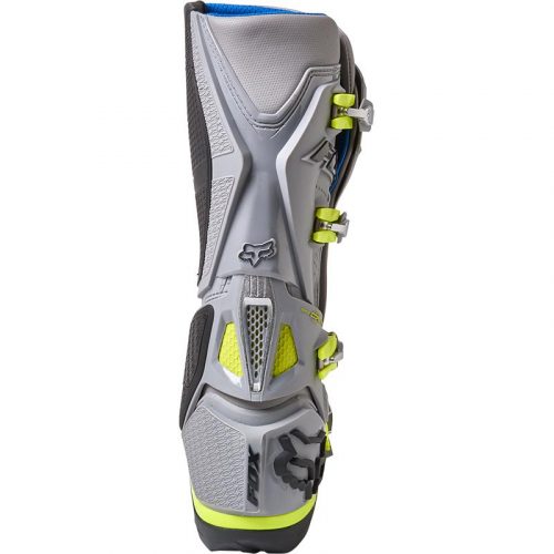 BOTTES INSTINCT FOX RACING GRIS/JAUNE FLUO – Image 3