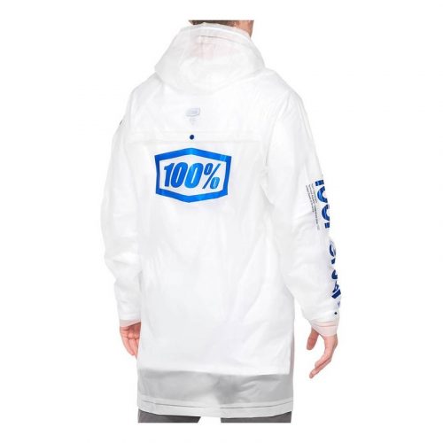 Veste imperméable 100% Torrent transparent XL – Image 2