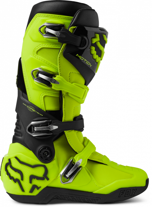 FOX Bottes Motion jaune fluo – Image 7