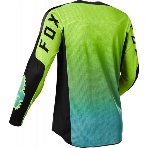 Maillot Fox 360 RKANE gris jaune – Image 2