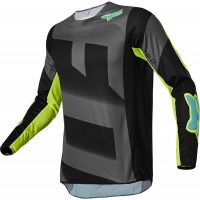 Maillot Fox 360 RKANE gris jaune