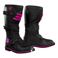 Bottes cross enfant Shot Race 2 Kid noir/rose