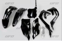 KIT PLASTIC UFO NOIR KAWASAKI 250 KX 2020-2023
