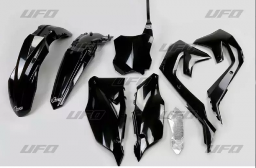 KIT PLASTIC UFO NOIR KAWASAKI 250 KX 2020-2023