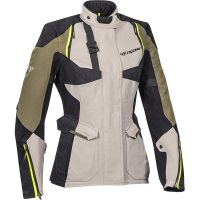 IXON - Veste femme Eddas Lady Beige / Kaki / Noir