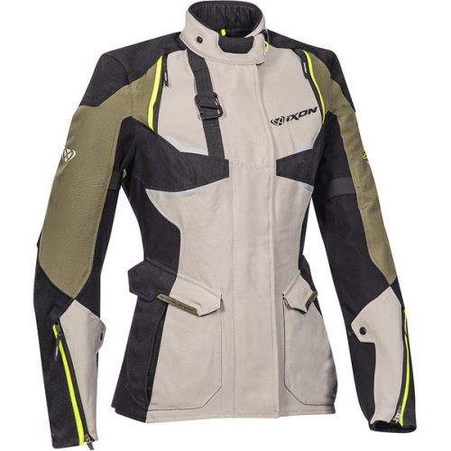 IXON - Veste femme Eddas Lady Beige / Kaki / Noir