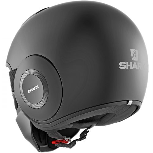 Casque Shark Street Drak Blank Noir KMA – Image 3