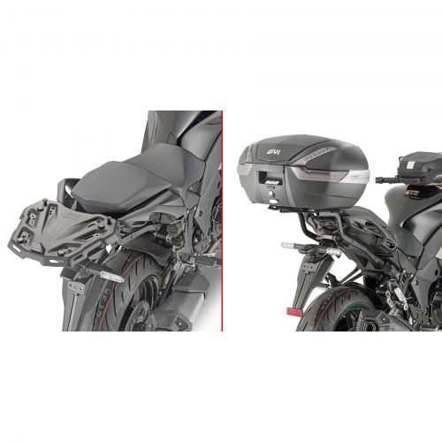 4130FZ Support top case moto Givi Monokey ou Monolock Kawasaki Ninja 1000 SX