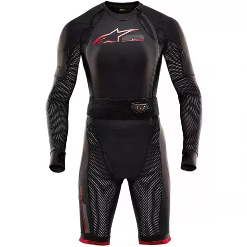 Gilet Airbag Alpinestars Tech-Air 10 Race Noir Rouge Vif – Image 3
