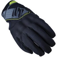 FIVE - Gants RS-Waterproof Noir / Jaune fluo