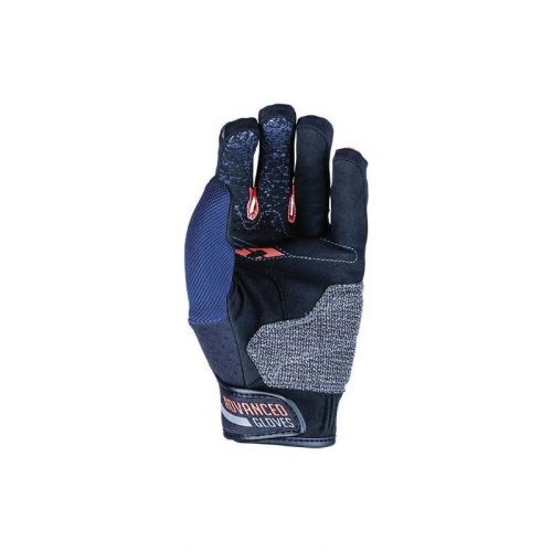 Gants textile Five TFX4 bleu/rouge XS – Image 2