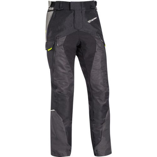 IXON - Pantalon Balder Noir / Gris / Jaune L