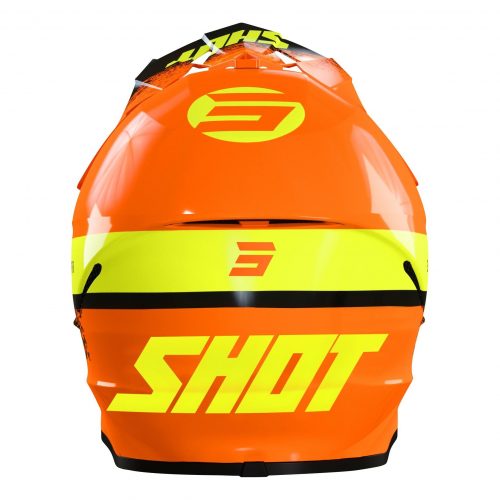CASQUE CROSS ENFANT SHOT FURIOUS KID ROLL - ORANGE GLOSSY TAILLE S – Image 2