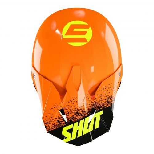 CASQUE CROSS ENFANT SHOT FURIOUS KID ROLL - ORANGE GLOSSY TAILLE S – Image 3