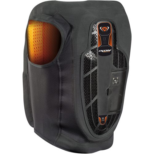Ixon - Gilet Airbag IX-Airbag U03 Noir / Orange – Image 5