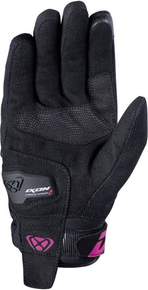 Ixon - Gants femme Pro Blast Lady Noir et Rose – Image 2