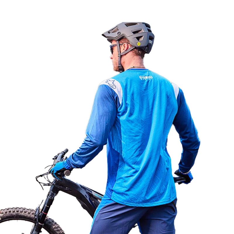 MAILLOT CYCLISTE MTB ML YAMAHA HOMME DINARC – Image 2