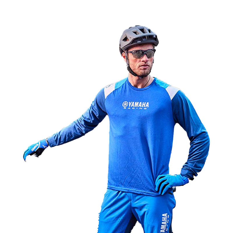 MAILLOT CYCLISTE MTB ML YAMAHA HOMME DINARC