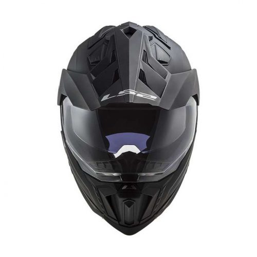 CASQUE MOTO LS2 EXPLORER MX701 SOLID NOIR MAT 22.06 – Image 4