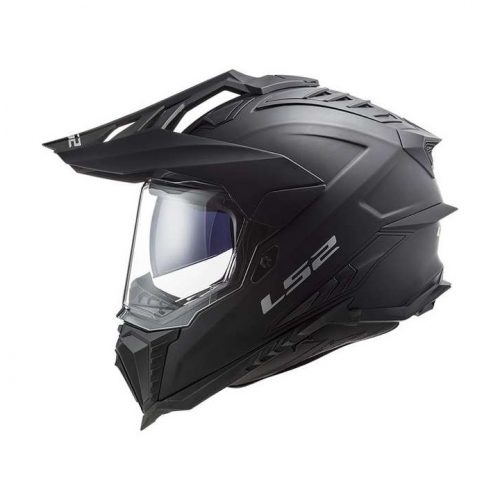 CASQUE MOTO LS2 EXPLORER MX701 SOLID NOIR MAT 22.06 – Image 3