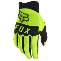 Gants cross Fox DIRTPAW - YELLOW FLUO 2023 - Jaune