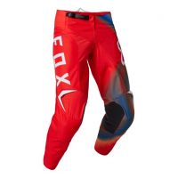 Pantalon cross Fox 180 TOXSYK 2024 - Rouge / Noir