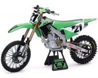 Moto Kawasaki KX450F 2022 Jason Anderson n°21 1/6