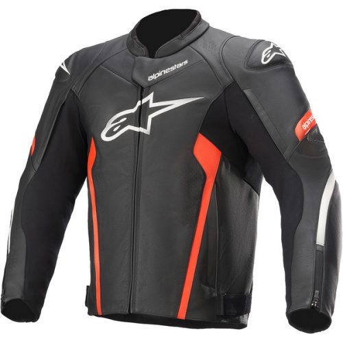 ALPINESTARS - Blouson Faster V2 Noir / Rouge fluo