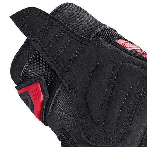 Gants Moto Ixon Mig 2 Noir-Rouge – Image 2
