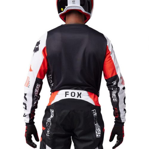 Maillot cross Fox 2025 180 Race Spec - Rouge Fluo – Image 2