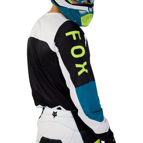 MAILLOT CROSS JUNIOR FOX 180 NITRO BLEU MAUI – Image 4