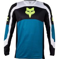 MAILLOT CROSS JUNIOR FOX 180 NITRO BLEU MAUI