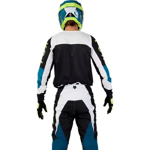 MAILLOT CROSS JUNIOR FOX 180 NITRO BLEU MAUI – Image 5