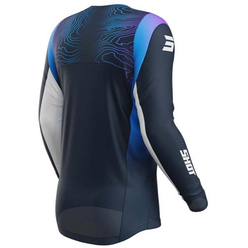 Maillot enfant Contact Kid Apex Bleu / Blanc / Violet – Image 3