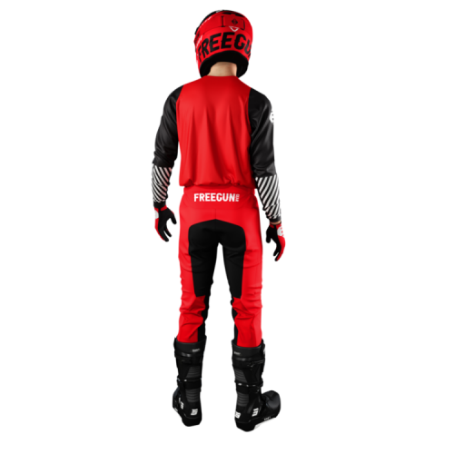 MAILLOT MOTO CROSS ENFANT FREEGUN - DANGER - RED – Image 5