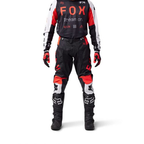 Pantalon cross Fox 2025 180 Race Spec - Rouge Fluo – Image 4