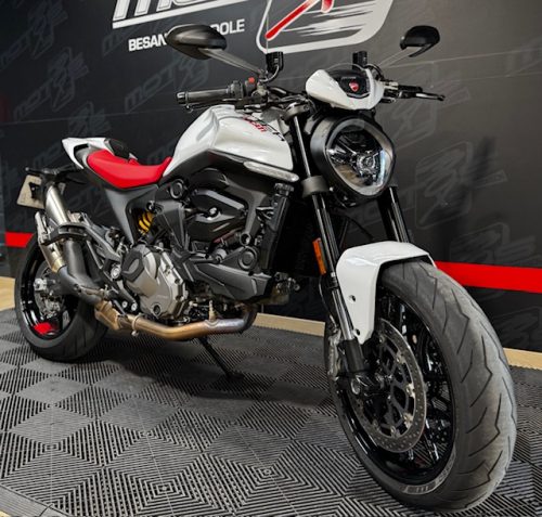 DUCATI MONSTER + 937 BLANC - A PARTIR DE 198€/MOIS – Image 3