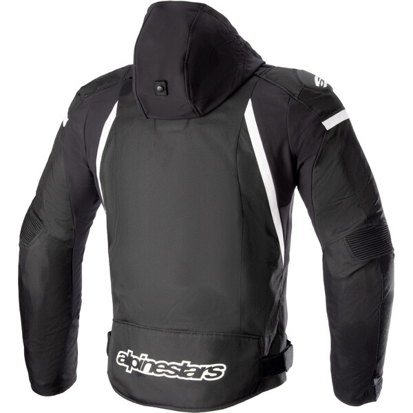 Blouson moto homme Alpinestars Zaca Waterproof Noir / Blanc | Étanche, sportif & toutes saisons – Image 2