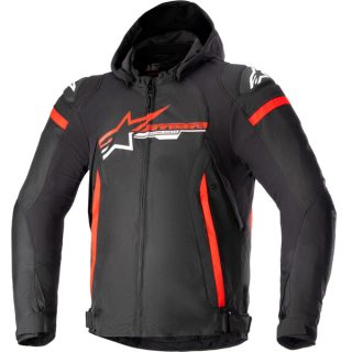 Blouson moto homme Alpinestars Zaca Waterproof étanche textile CE toutes saisons