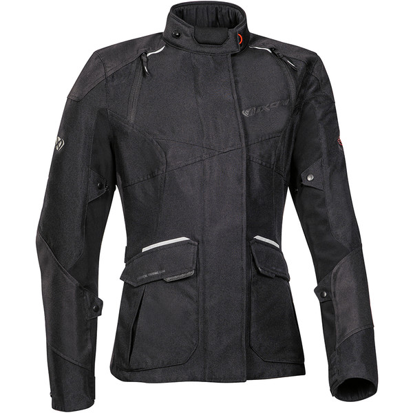 Veste moto femme Ixon Balder Lady textile étanche toutes saisons CE