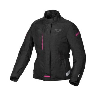 Blouson moto femme Macna Nivala étanche textile CE toutes saisons