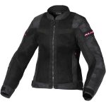 Blouson moto femme Macna Velotura Woman noir camouflage ventilé CE