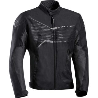 Blouson moto homme Ixon Slash Noir Anthracite CE