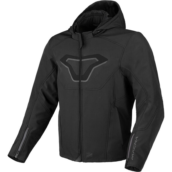 Blouson moto homme Macna Atracor Noir ventilé été CE RISC